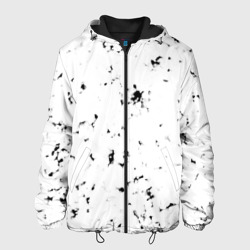 Мужская куртка 3D Текстура черно-белая