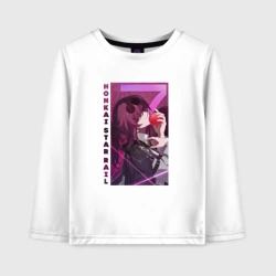 Детский лонгслив хлопок Honkai - Кафка и яблоко