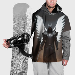 Накидка на куртку 3D Черный рыцарь