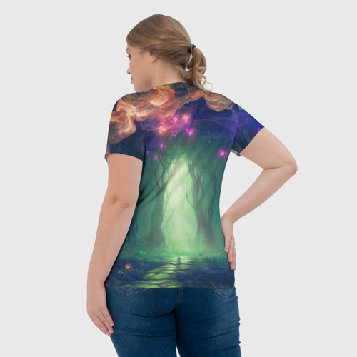 Женская футболка 3D Девушка фея Ария, цвет 3D печать - фото 7
