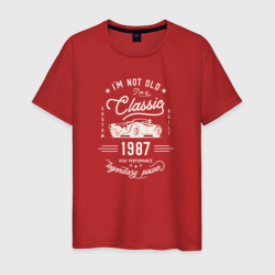 Я классический 1987 – Мужская футболка хлопок с принтом купить со скидкой в -20%