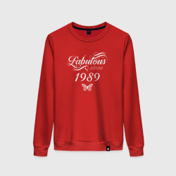 Женский свитшот хлопок Fabulous since 1989