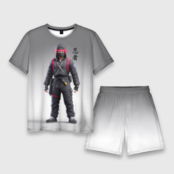 Мужской костюм с шортами 3D Ninja - neural network