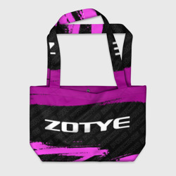Пляжная сумка 3D Zotye pro racing: надпись и символ