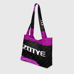 Пляжная сумка 3D Zotye pro racing: надпись и символ - фото 2