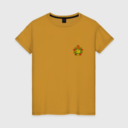 Женская футболка хлопок Орден отличника погранвойск - мини