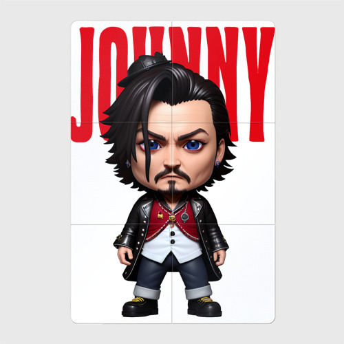 Магнитный плакат 2Х3 Johnny Depp - cool dude - pop art