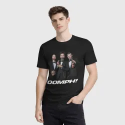 Мужская футболка 3D Oomph band - фото 2