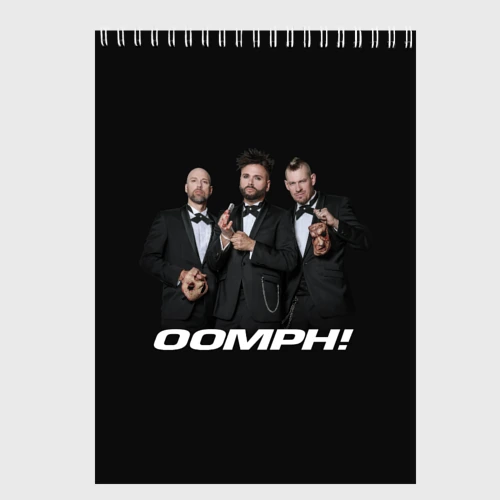 Скетчбук Oomph band