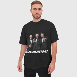 Мужская футболка oversize 3D Oomph band - фото 2