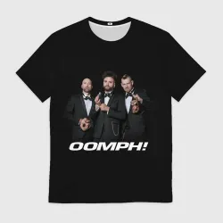 Мужская футболка 3D Oomph band