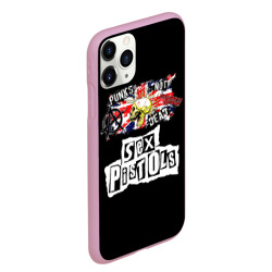 Чехол для iPhone 11 Pro Max матовый Sex Pistols - punks not dead - фото 2