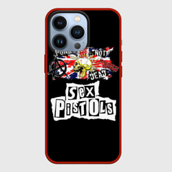 Чехол для iPhone 13 Pro Sex Pistols - punks not dead