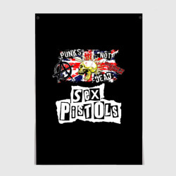 Постер Sex Pistols - punks not dead