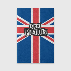 Обложка для паспорта матовая кожа Sex Pistols - панк рок
