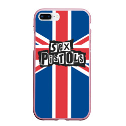 Чехол для iPhone 7Plus/8 Plus матовый Sex Pistols - панк рок