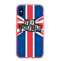 Чехол для iPhone XS Max матовый Sex Pistols - панк рок