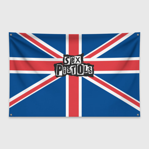 Флаг-баннер Sex Pistols - панк рок