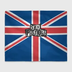 Плед 3D Sex Pistols - панк рок