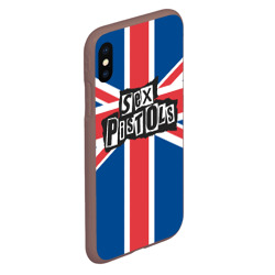 Чехол для iPhone XS Max матовый Sex Pistols - панк рок - фото 2