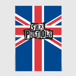 Постер Sex Pistols - панк рок