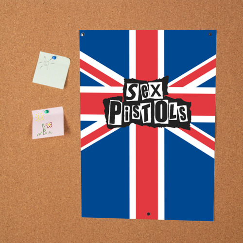 Постер Sex Pistols - панк рок - фото 2