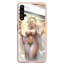 Чехол для Honor 20 Fantasy girl gold