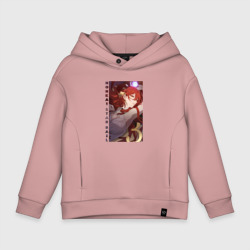 Детское худи Oversize хлопок Рыжеволосая Химеко
