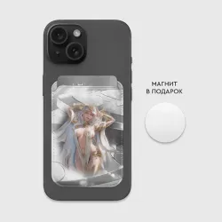 Картхолдер Magsafe магнитный Аниме девушка в откровенном костюме - фото 2