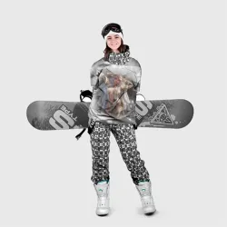 Накидка на куртку 3D Аниме девушка в откровенном костюме - фото 2