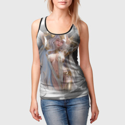 Женская майка 3D Аниме девушка в откровенном костюме - фото 2