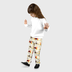 Детские брюки 3D Стрекозы и бабочки - фото 2