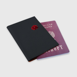 Обложка для паспорта матовая кожа Худи Рисса - фото 2