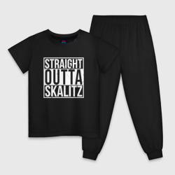 Детская пижама хлопок Straight Outta Skalitz