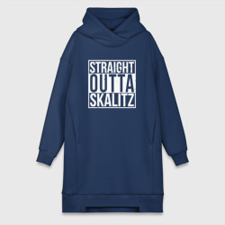 Платье-худи хлопок Straight Outta Skalitz