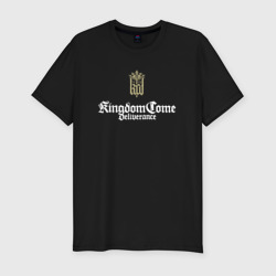 Мужская футболка хлопок Slim Kingdom come deliverance logo