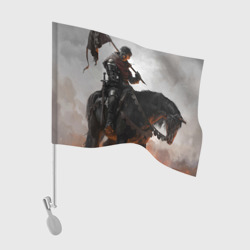 Флаг для автомобиля Индржик на коне