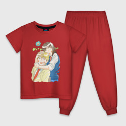 Детская пижама хлопок Долой безделье - любовь