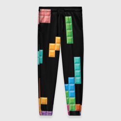 Женские брюки 3D Тетрис падающие блоки