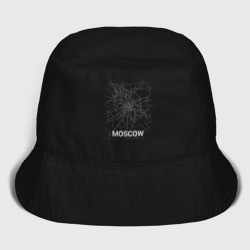 Детская панама хлопок Moscow map