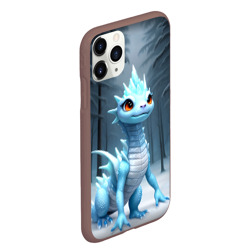 Чехол для iPhone 11 Pro Max матовый Дракоша - фото 2