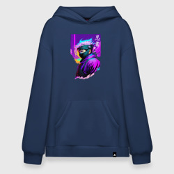 Худи SuperOversize хлопок Ниндзя - иероглифы