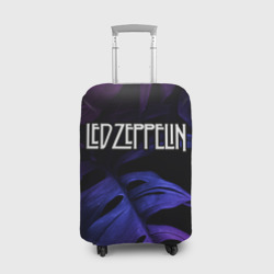 Чехол для чемодана 3D Led Zeppelin neon monstera