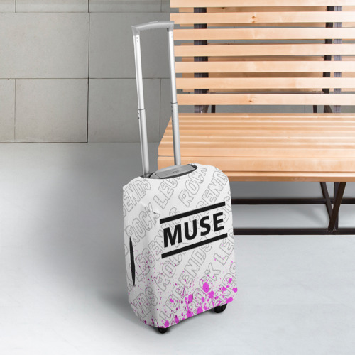 Чехол для чемодана 3D Muse rock Legends: символ сверху, цвет 3D печать - фото 3