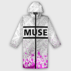 Женский дождевик 3D Muse rock Legends: символ сверху