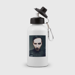 Бутылка спортивная Marilyn Manson фотопортрет