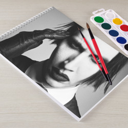 Альбом для рисования Marilyn Manson looks at you - фото 2