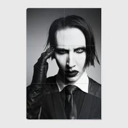 Магнитный плакат 2Х3 Marilyn Manson looks at you