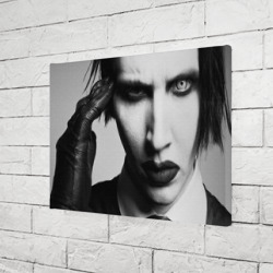 Холст прямоугольный Marilyn Manson looks at you - фото 2
