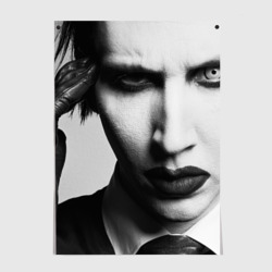 Постер Marilyn Manson looks at you